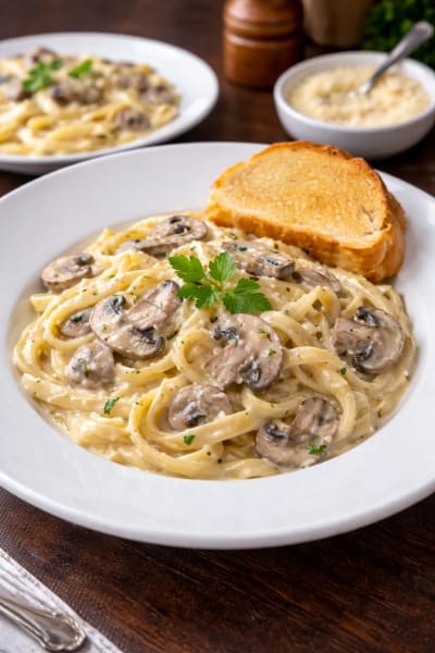 Alfredo Mushroom
