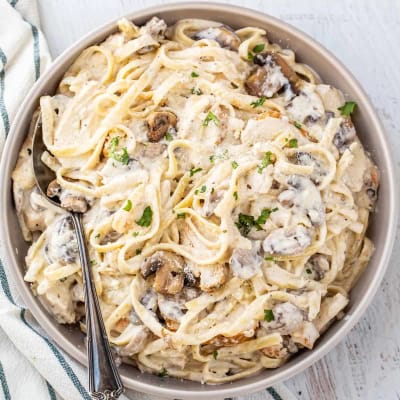 Alfredo Chicken & Mushroom