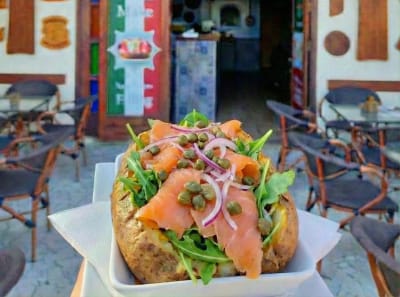 Smoked Salmon Potato