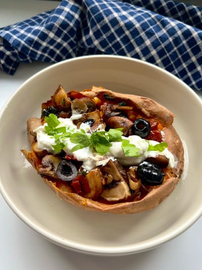 Mix Cheese & Mushroom potato